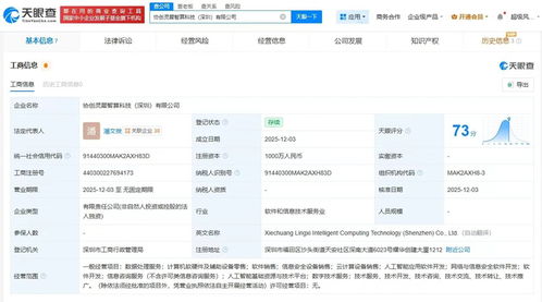 協(xié)創(chuàng)數(shù)據(jù)深圳成立靈犀智算公司，深化布局?jǐn)?shù)據(jù)處理服務(wù)新藍(lán)海